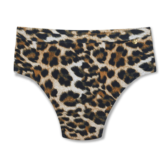 LEOPARD PRINT BIKINI BOTTOM - ZOAH